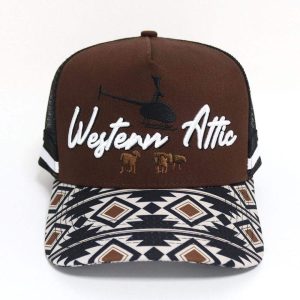 Brown cap