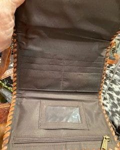 Alternative view of Butterfly leather wallet