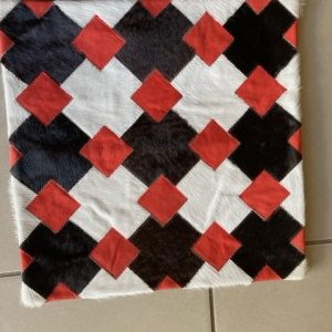 Cowhide cushion cover style 8