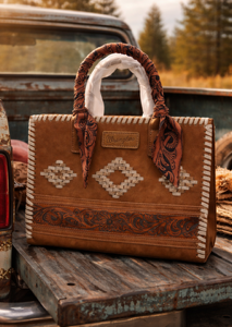 Wrangler aztec small tote
