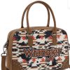 Wrangler aztec satchel