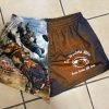 Buck off Bronc footy shorts