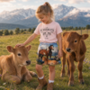 Mare & foal, kids