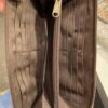 Cowhide with leather accents