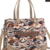 Wrangler aztec tote