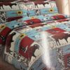 Bedspread throw over king size
