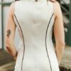 Suede dress