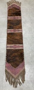 Brindle tablerunner