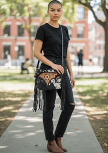 Sunflower crossbody