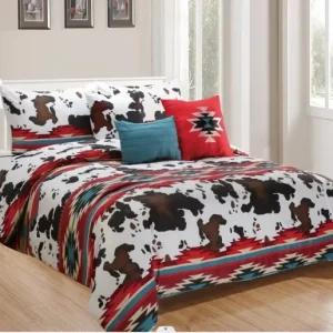 Bedspread throw over king size