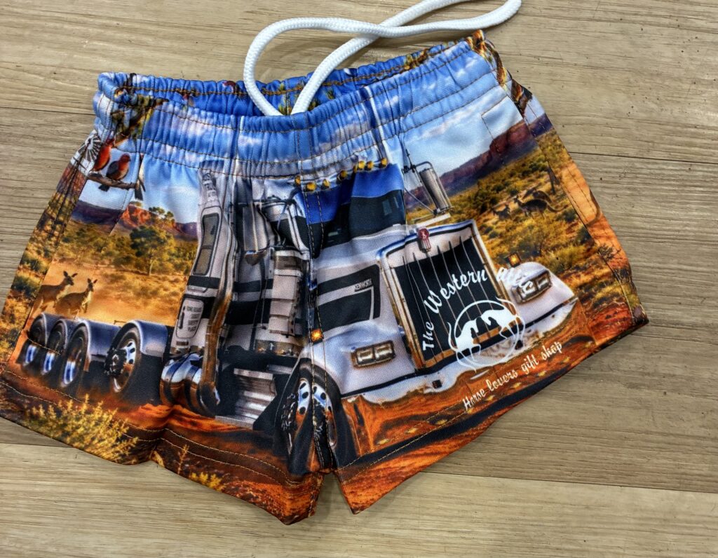 Truck footy shorts ADULT