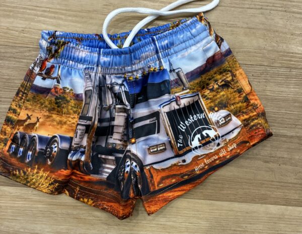 Truck footy shorts ADULT