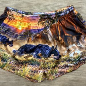 Blue heeler adult shorts